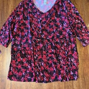 Catherine’s Tiered Tunic Blouse Size 0X